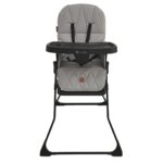 Trona plegable básica Minna gris