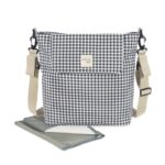 Bolso Canastilla I Love Vichy Negro