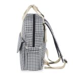 Mochila maternal I Love Vichy Negro - Imagen 8