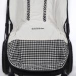 Saco silla invierno I love vichy negro - Imagen 4