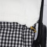 Saco silla invierno I love vichy negro - Imagen 5