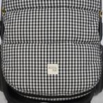 Saco silla invierno I love vichy negro - Imagen 6
