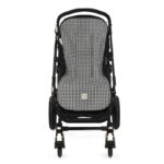 Colchoneta para silla universal I Love Vichy Negro