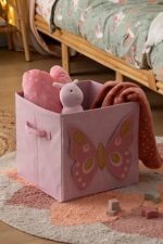 Cubo infantil para juguetes Butterfly - Imagen 3