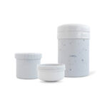 Termo papillero con secciones 700ml Gris