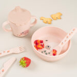 Bol para niños Tiny Farm Rosa - Imagen 2