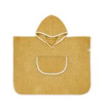 Poncho M 2-4 años 65cm. plain mostaza
