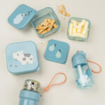 Set de 3 cajitas para alimentos Tiny Farm Azul - Imagen 2