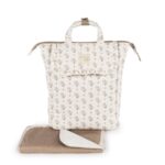 Mochila maternal Botton Flores