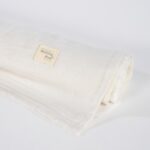Set de Sábana bajera ajustable para capazo + muselina Botton Raya - Imagen 3