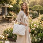 Bolso Canastilla Botton Flores - Imagen 4