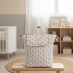 Mochila maternal Botton Flores - Imagen 5