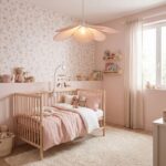 Lámpara infantil flor rosa Naya - Imagen 3