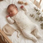 Conjunto de jubón y polaina Noe 1-3 meses - Imagen 2