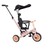 Triciclo multifunción Gyro + 5 en 1 pink