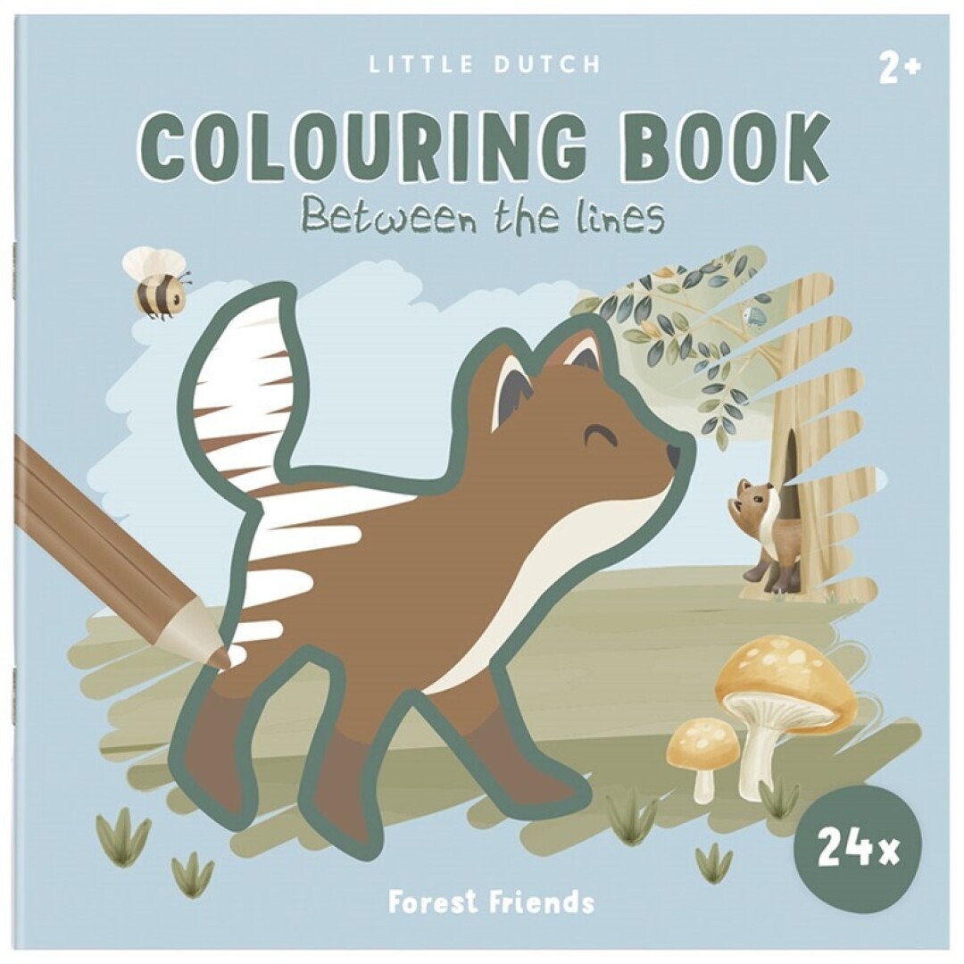 T8KY00017330 Libro para colorear Forest Friends - Imagen 1
