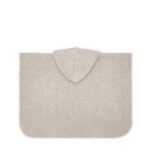 Poncho M 2-4 años 65cm. plain piedra - Imagen 4