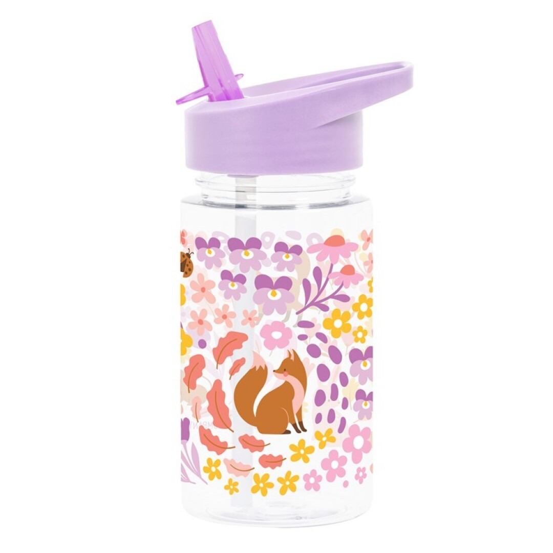imgi_1_T8KY00018555 Botella infantil con caña Flores - Imagen 1