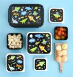 Set de 4 cajitas para alimentos Galaxy - Imagen 3
