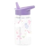 Botella infantil con caña Unicornios - Imagen 2