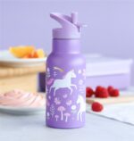 Botella de acero térmica 350ml. Unicornios - Imagen 5