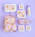 Set de 4 cajitas para alimentos Flores - Imagen 5