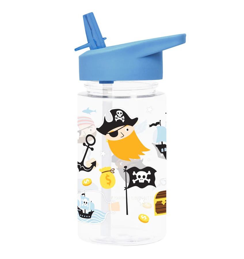 imgi_89_DBPIBU89-LR-1-Drink-bottle-Pirates Botella infantil con caña Piratas - Imagen 1