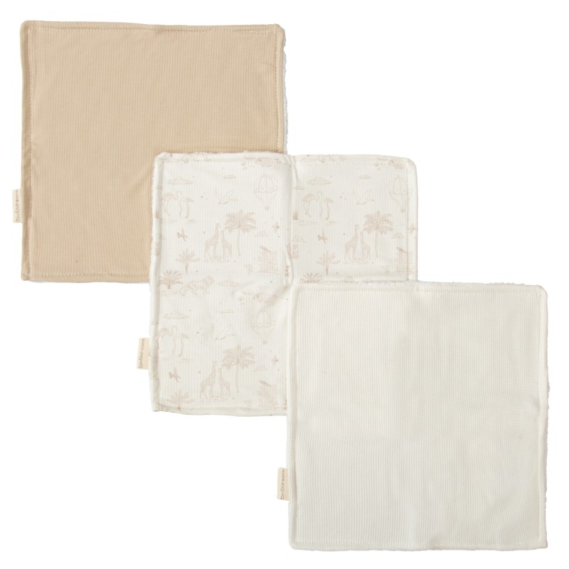 00841910 Pack de 3 toallitas para bebé Noe - Imagen 1