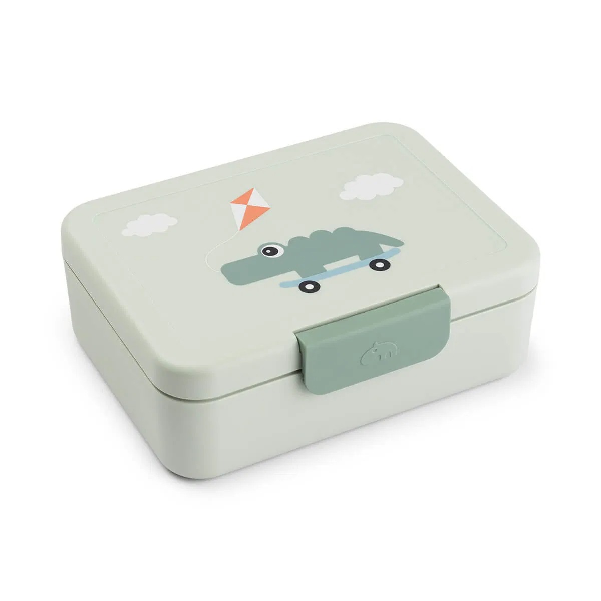 imgi_48_1256823 Caja de almuerzo con separador Playground green - Imagen 1
