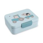 Caja de almuerzo con separador Tiny farm Azul