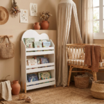 Mueble biblioteca infantil Doucer Nube blanco - Imagen 2