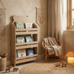 Mueble biblioteca infantil Doucer Osito beige - Imagen 2