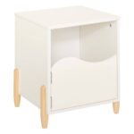 Mesita de noche infantil Doucer blanco