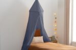 Dosel para cama infantil azul - Imagen 3