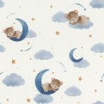 Papel pintado ositos y nubes