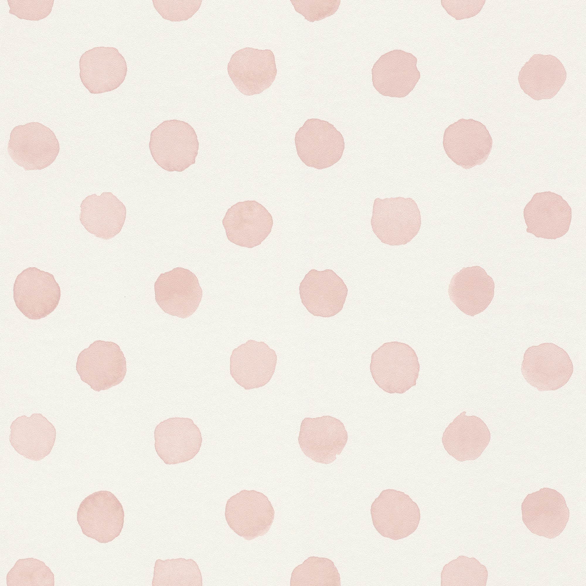 037 BAM Papel pintado lunares rosa - Imagen 1