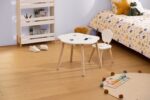 Mesa de madera infantil Douceur blanco - Imagen 4