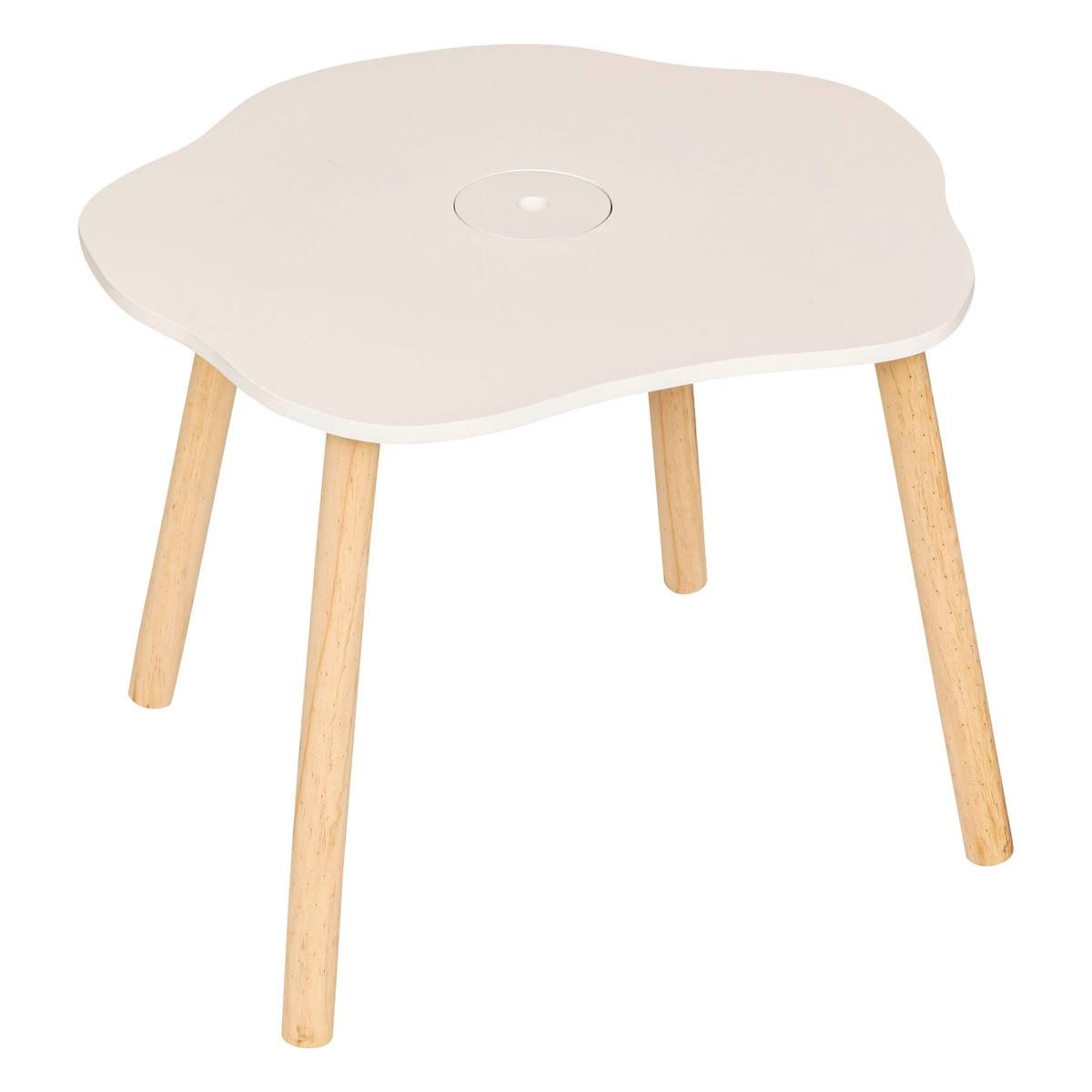 imgi_8_04W097701A Mesa de madera infantil Douceur blanco - Imagen 1