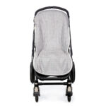 Saco para Silla Entretiempo I love vichy cuadro gris - Imagen 4