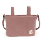 Bolso Canastilla pana Gala cerise - Imagen 6