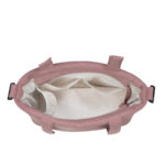 Bolso Canastilla pana Gala cerise - Imagen 3