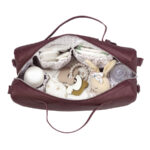 Bolso canastilla London cherry - Imagen 7
