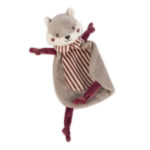 Doudou ardilla Cherry rayas - Imagen 2