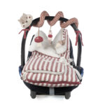 Ristra ardilla Cherry rayas