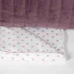Bolso canastilla Cherry velvet - Imagen 7