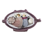 Bolso canastilla Cherry velvet - Imagen 4