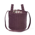Bolso bucket Cherry velvet - Imagen 8