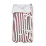 Saco 2 en 1 Arrullo-manta Cherry rayas