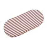 Set de dos sábanas bajeras para cuco Cherry rayas