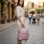 Mochila de paseo Cherry flores - Imagen 6